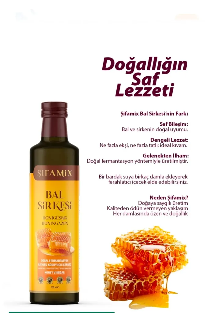 Şifamix Bal Sirkesi 500 ML